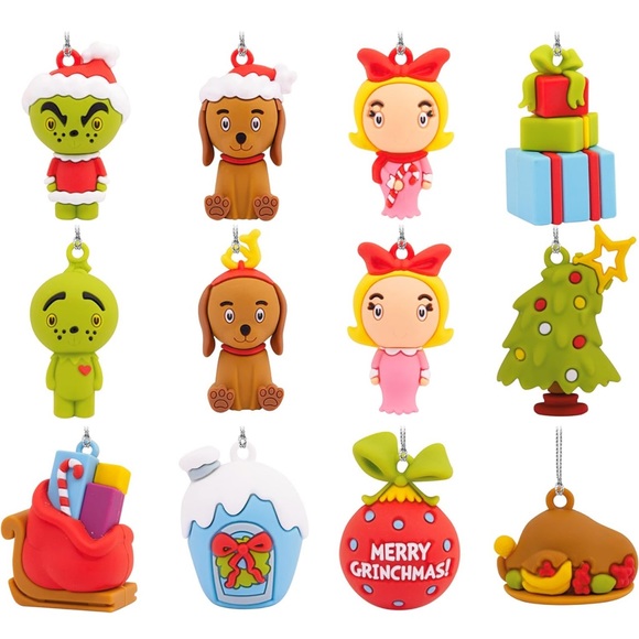 Hallmark Dr. Seuss's Grinch Stole Christmas! 11" Miniature Countdown Calendar - Picture 2 of 6